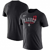 Houston Rockets James Harden Nike Player Performance T-Shirt Black,baseball caps,new era cap wholesale,wholesale hats